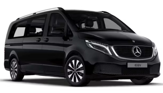 Mercedes EQV en location VTC électrique à Paris avec recharge rapide incluse