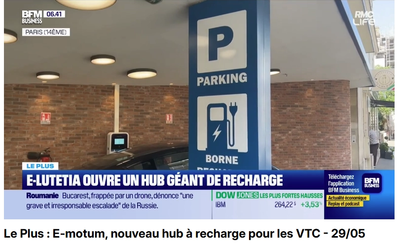 reportage BFM Business - e-Lutetia - e-Motum